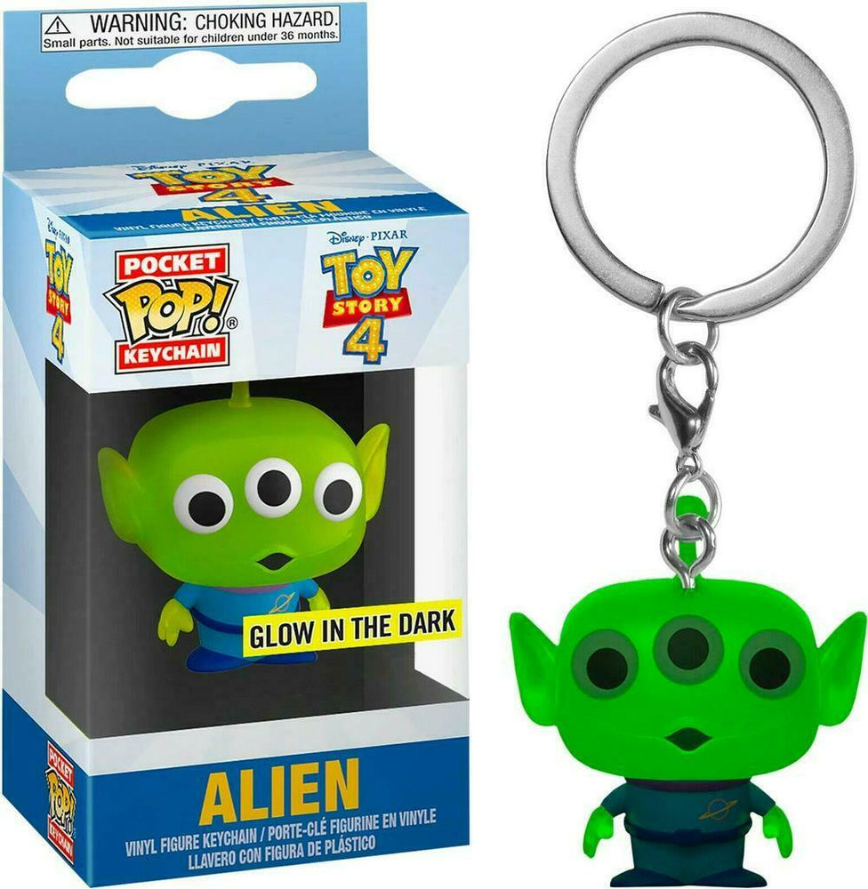 Pocket POP! Keychain: Toy Story 4 - Alien Vinyl Figure Keychain GLOW IN THE DARK