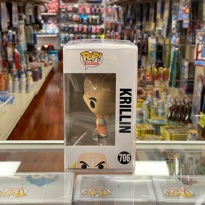 Funko Pop! Animation: Dragonball Z - Krillin with Destructo Disc Vinyl Figure