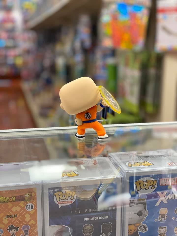 Funko Pop! Animation: Dragonball Z - Krillin with Destructo Disc Vinyl Figure