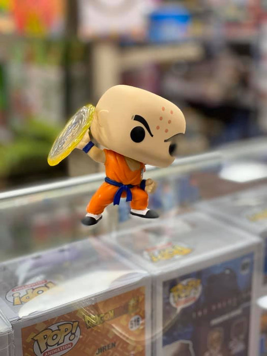 Funko Pop! Animation: Dragonball Z - Krillin with Destructo Disc Vinyl Figure