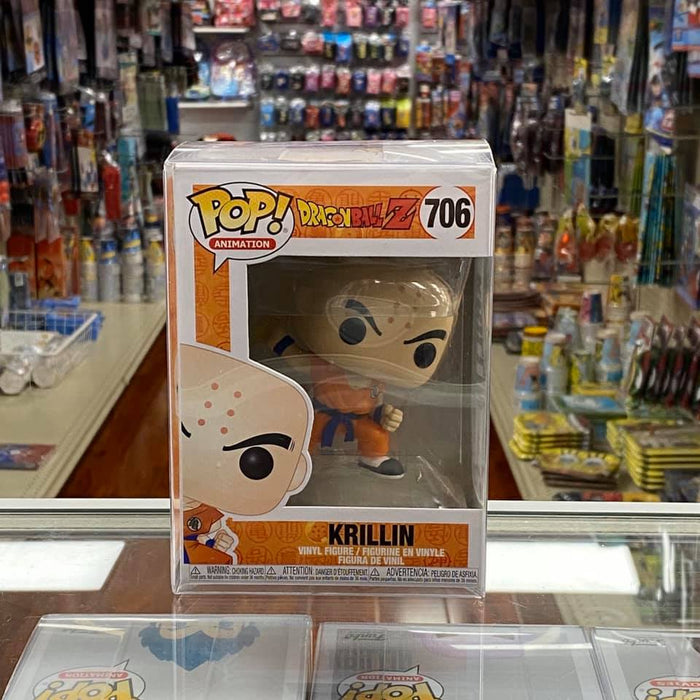 Funko Pop! Animation: Dragonball Z - Krillin with Destructo Disc Vinyl Figure