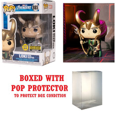FUNKO POP! Avengers Loki with Scepter Pop! Vinyl Figure - Entertainment Earth Exclusive