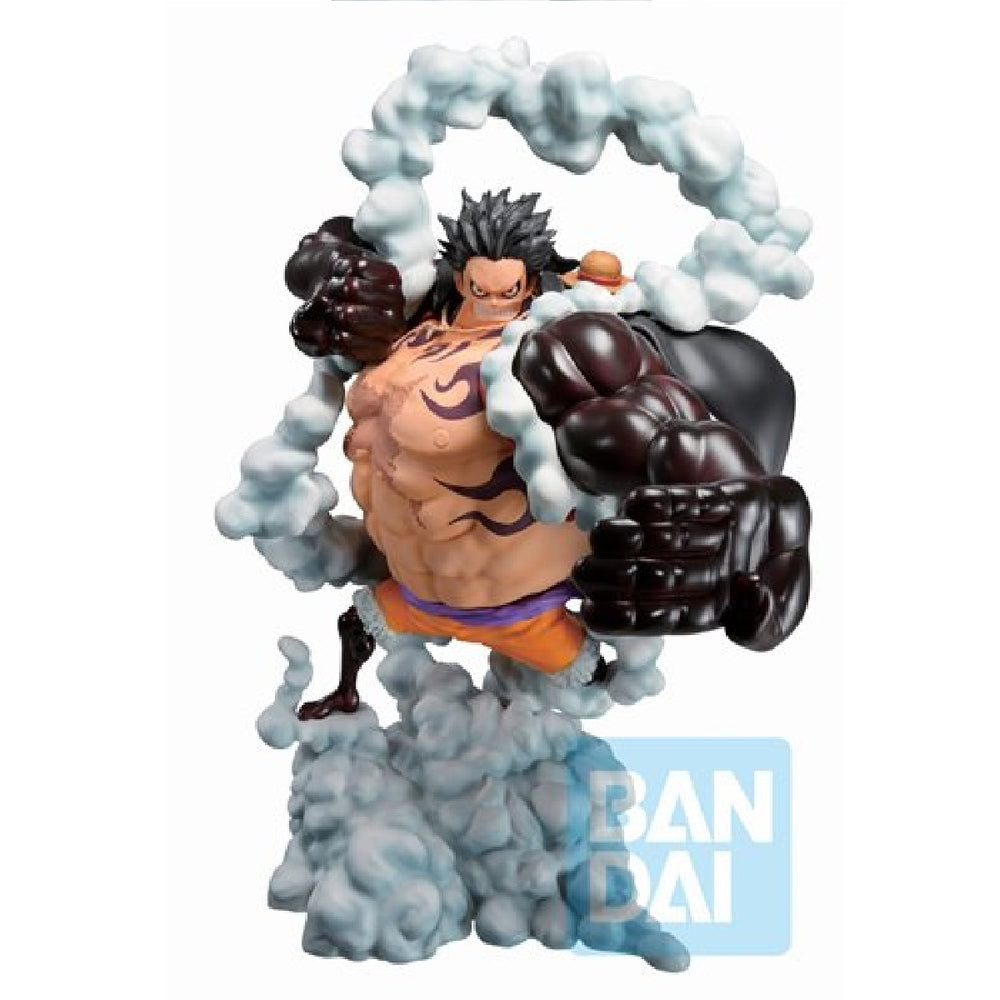 Bandai Tamashii Nations One Piece Monkey D. Luffy Wano Country Third Act Ichiban 7 9/10 inches Tall Statue