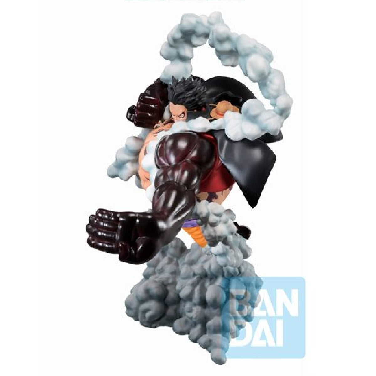 Bandai Tamashii Nations One Piece Monkey D. Luffy Wano Country Third Act Ichiban 7 9/10 inches Tall Statue