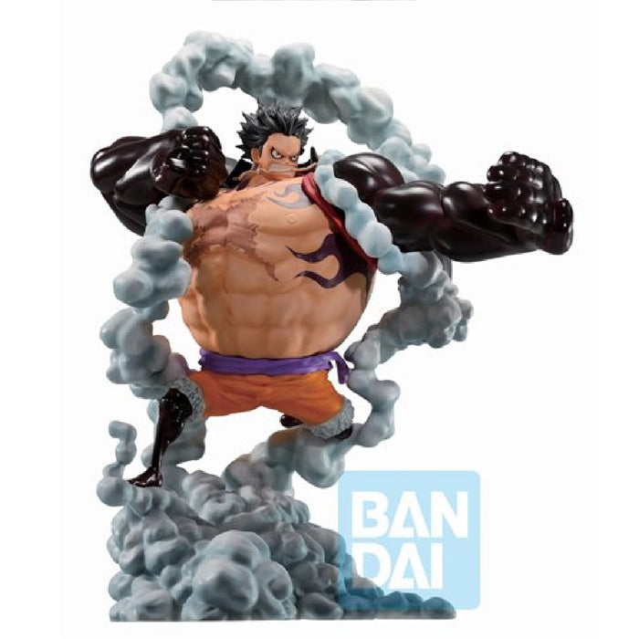 Bandai Tamashii Nations One Piece Monkey D. Luffy Wano Country Third Act Ichiban 7 9/10 inches Tall Statue