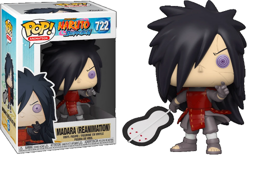 Funko Pop! Naruto Shippuden - Exclusive Madara Reanimation #722  Figure (NO Sticker)