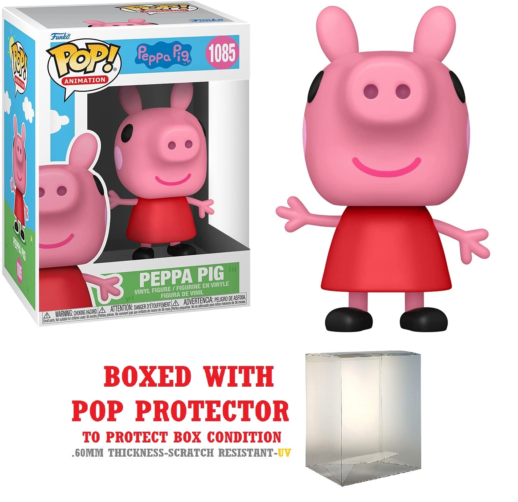 Funko Pop! Animation: Peppa Pig- Peppa Pig Vinyl Figure