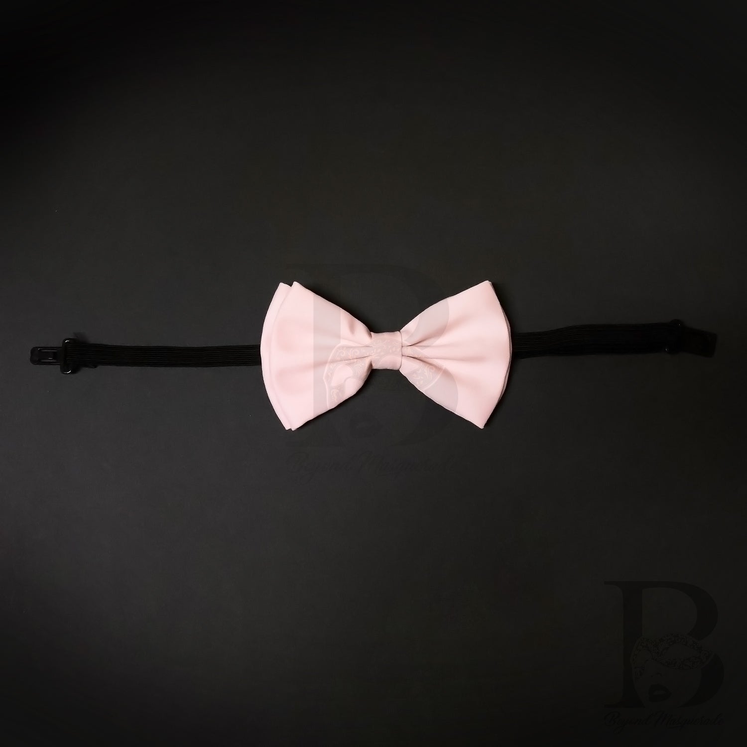 Wedding Blush Pink Matching Set Suspender and Bow Tie
