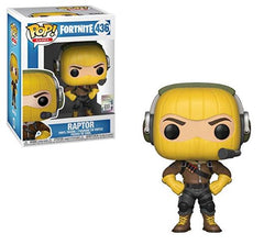 Funko Pop Games : Fortnite : Raptor #436 Vinyl Figure with .5 mm Protector Case