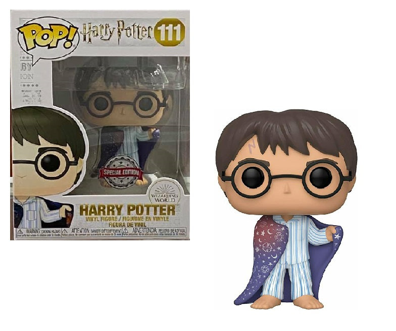 Funko Pop! Harry Potter #111 - Harry Potter [in Invisibility Cloak] Funko Shop Exclusive with Special Edition Sticker