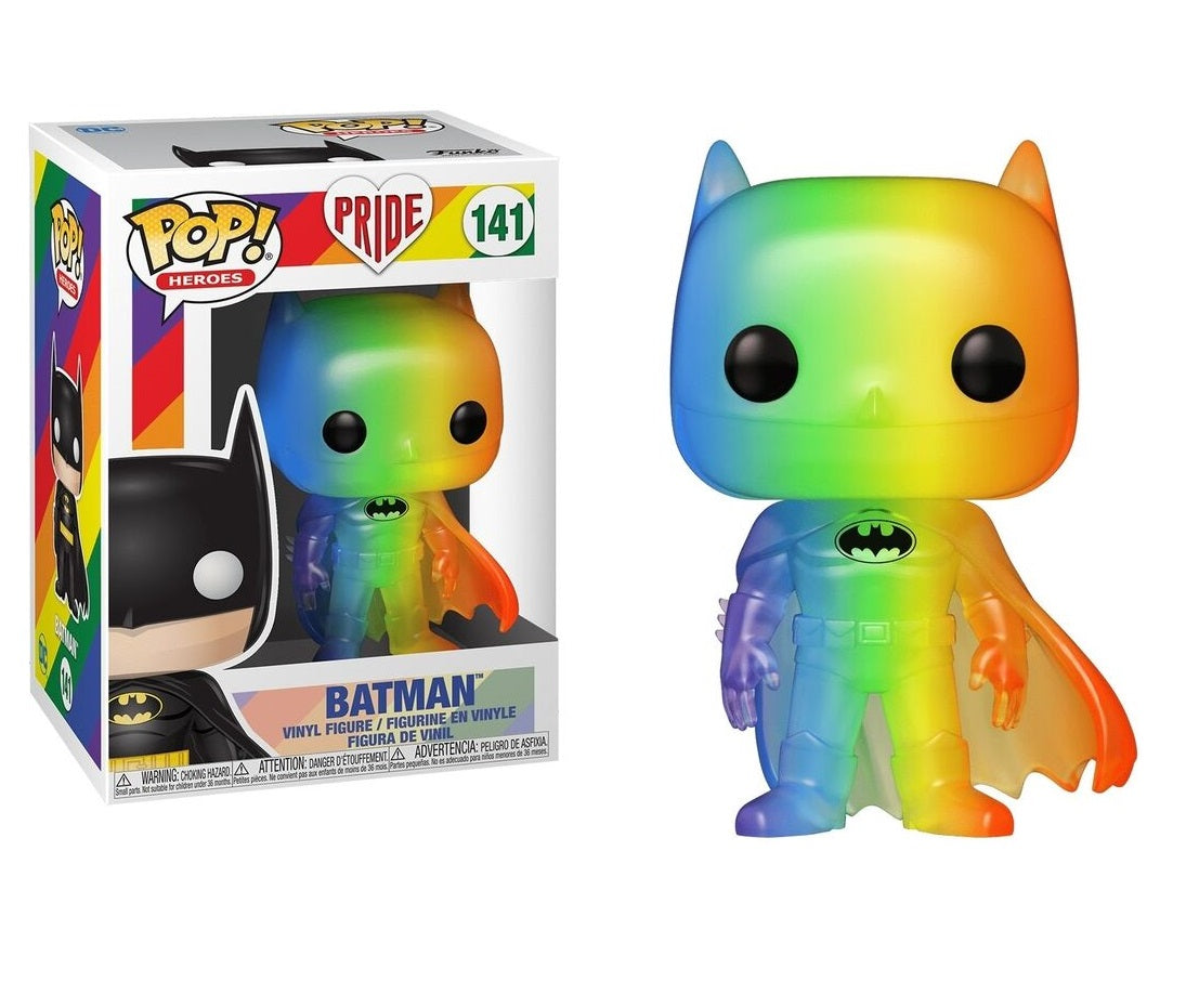 Funko Pop! Heroes: Pride 2020 - Batman Rainbow Vinyl Figure