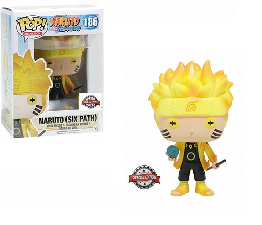 Funko POP! Naruto (Six Path) Glow In The Dark #186 Vinyl Figure Special Edition