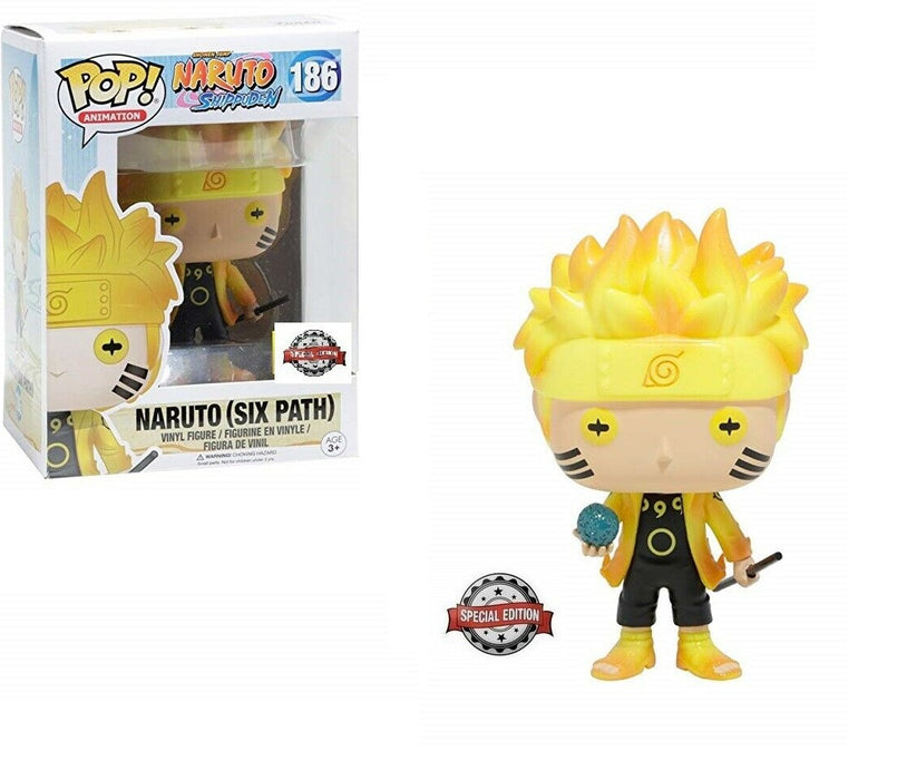 Funko POP! Naruto (Six Path) Glow In The Dark #186 Vinyl Figure Special Edition