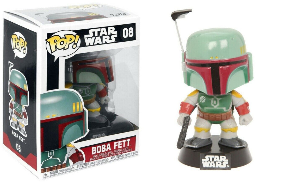 Funko Pop Star Wars™: Series 2 - Boba Fett™ Vinyl Bobble-Head #08