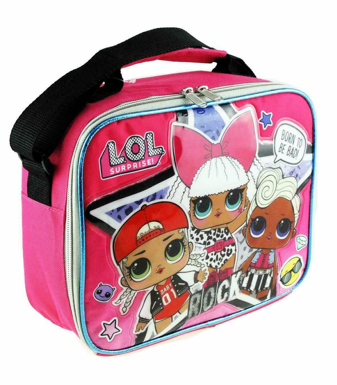 LOL Surprise! Insulated Lunch Tote 8" H x 9.5 W x 3.5 D