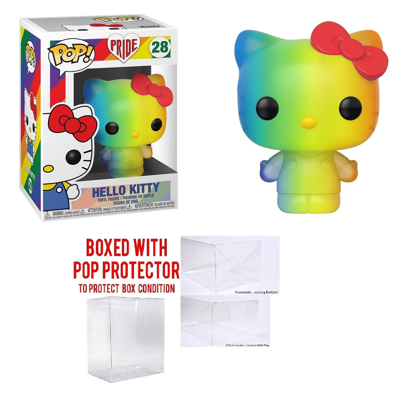 Funko Pop! Sanrio: Pride 2020 - Hello Kitty (RNBW) Rainbow