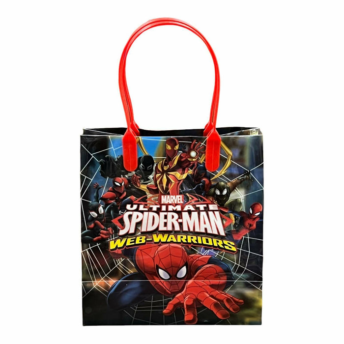 Spiderman Goodie Gift Bags Made of Paper for Kids Boys Superhero Themed  Birthday Party Set of 12 - Walmart.com