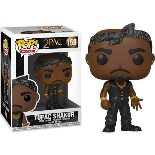 POP! Rocks: Tupac Shakur (Black Bandana) Vinyl Figure #158