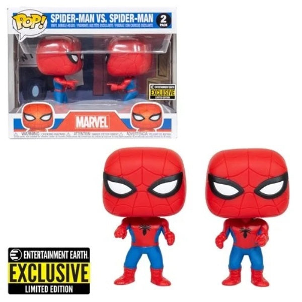 Funko Pop! Spider-Man Imposter Pop! Vinyl Figure 2-Pack – Entertainment Earth Exclusive