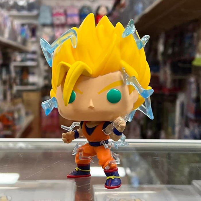 Funko Pop! Dragon Ball Z Super Saiyan 2 Goku Exclusive Pop Common + Chase Set