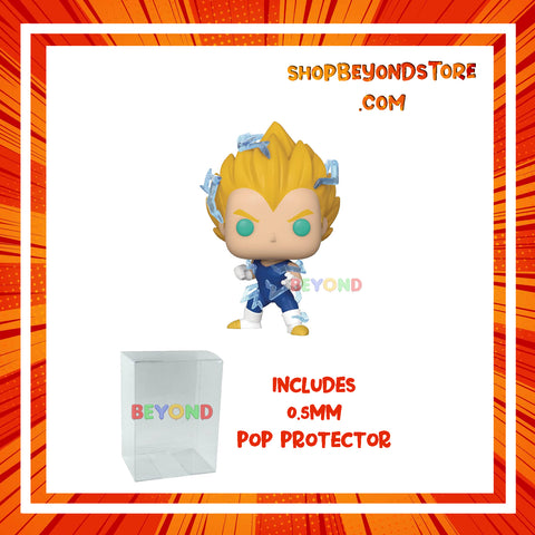 Funko Pop! Dragon Ball Z - SS2 Vegeta COMMON PX Preview Exclusive #709  w/ Protector