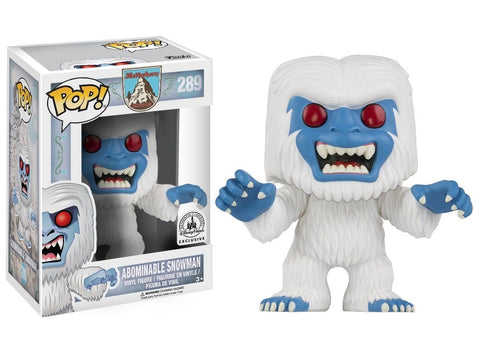 Pop! Disney Matterhorn: Abominable Snowman Funko Pop Vinyl Figure # 289 Exclusive (Mint Condition)