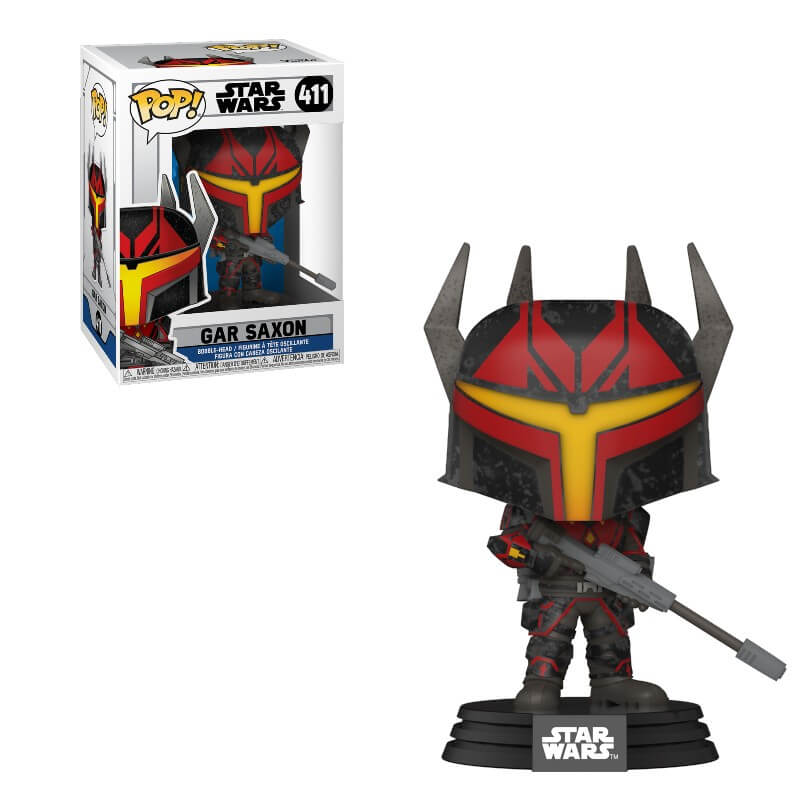 Funko Pop! Star Wars: The Clone Wars Gar Saxon Pop! Vinyl Figure #411