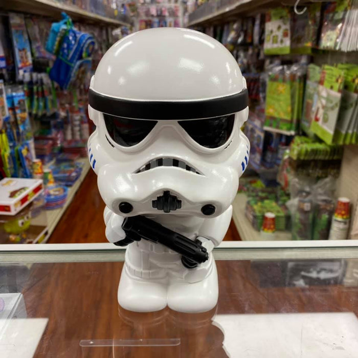 Star Wars Cute Stormtrooper 9" Coin/Bust Bank Christmas Birthday Gift