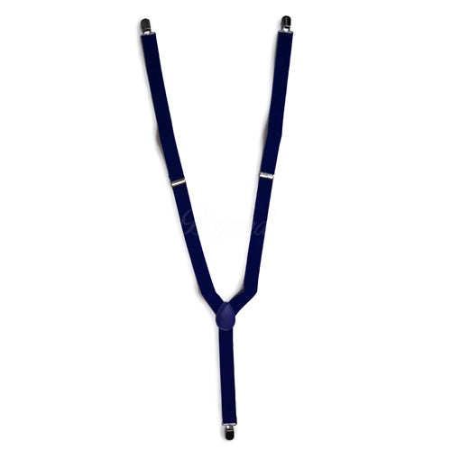 Royal Blue Matching Set Suspender and Bow Tie
