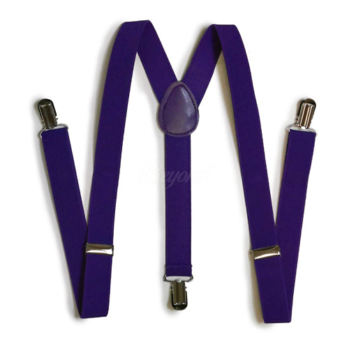 Dark Purple Suspender