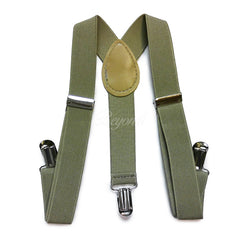 Kids Toddler Beige Matching Set Suspender and Bow Tie