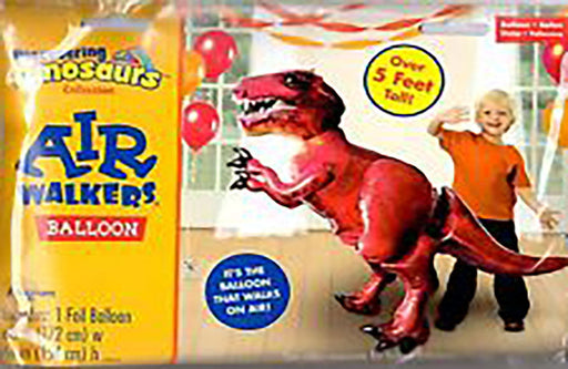 Tyrannosaurus Rex Airwalker Balloon DINOSAUR Birthday Decoration Party Supplies HELIUM NOT INCLUDED