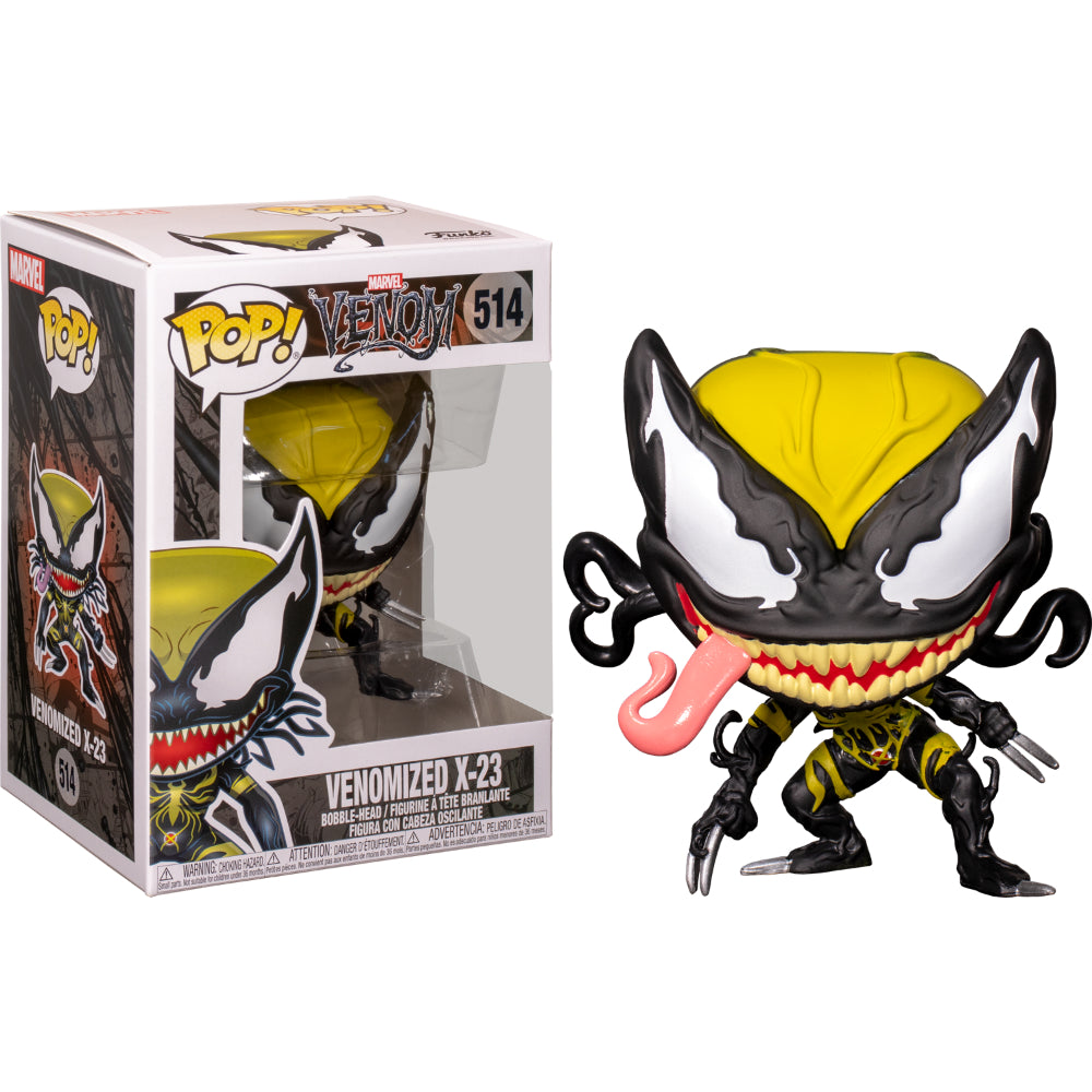 POP MARVEL VENOM - VENOMIZED X-23 #514 Vinyl Figure w/ POP Protector